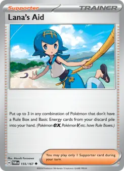 Lana's Aid card