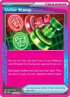 Unfair Stamp card