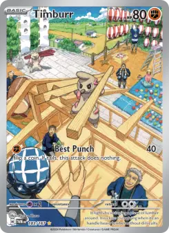 Timburr card
