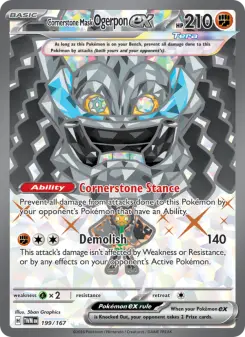 Cornerstone Mask Ogerpon ex card