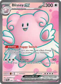 Blissey ex card