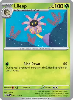 Lileep card