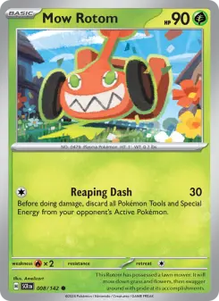 Mow Rotom card