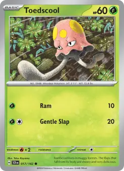 Toedscool card