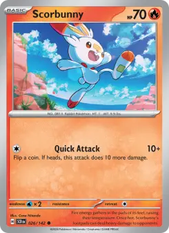Scorbunny card