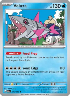 Veluza card