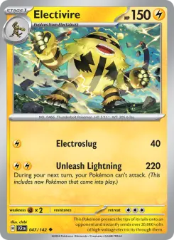 Electivire card
