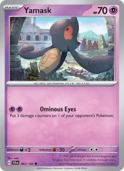 Yamask card