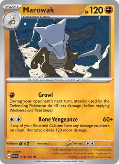 Marowak card