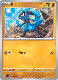 Riolu card