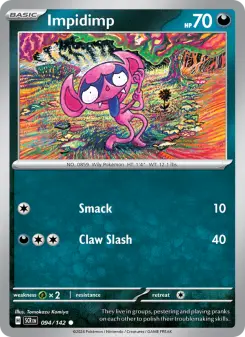 Impidimp card