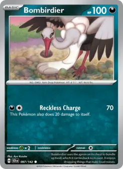 Bombirdier card