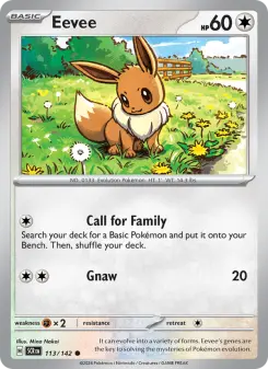 Eevee card
