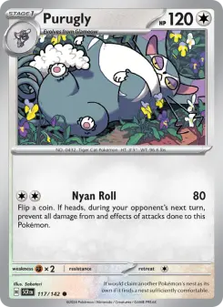 Purugly card