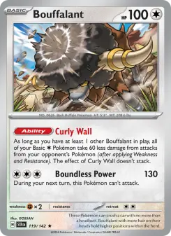 Bouffalant card