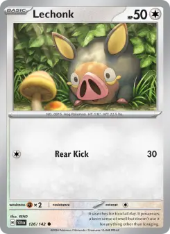 Lechonk card