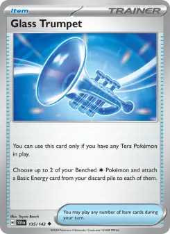 Glass Trumpet card