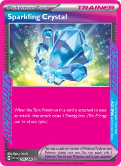 Sparkling Crystal card