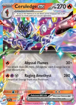 Ceruledge ex card
