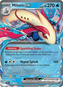 Milotic ex card