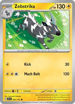 Zebstrika card