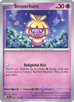Smoochum card