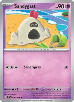 Sandygast card