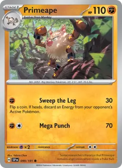 Primeape card