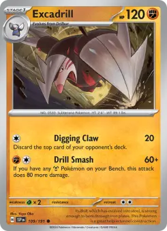 Excadrill card