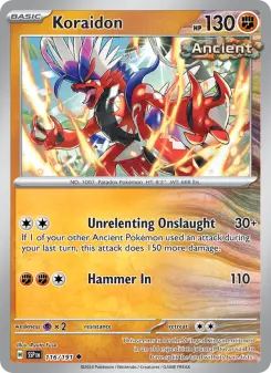 Koraidon card
