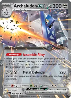 Archaludon ex card
