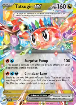 Tatsugiri ex card