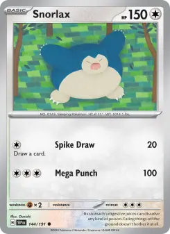 Snorlax card