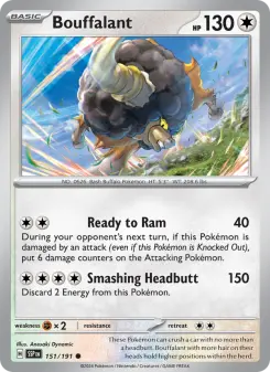 Bouffalant card