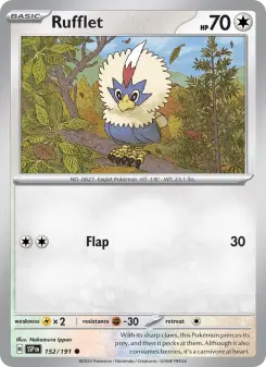 Rufflet card