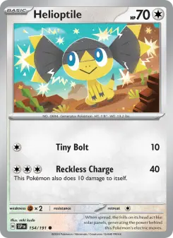 Helioptile card