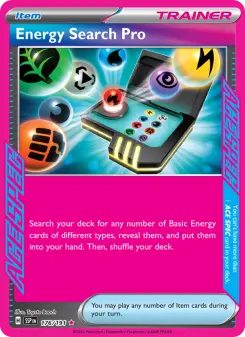 Energy Search Pro card