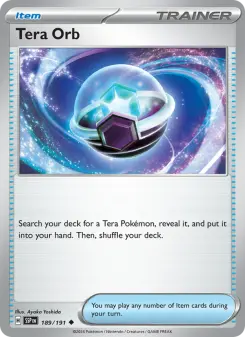 Tera Orb card