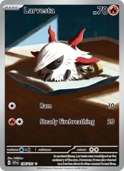 Larvesta card