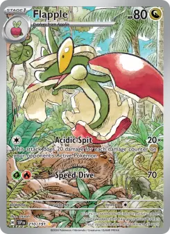 Flapple card