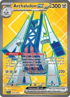 Archaludon ex card