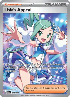 Lisia's Appeal card