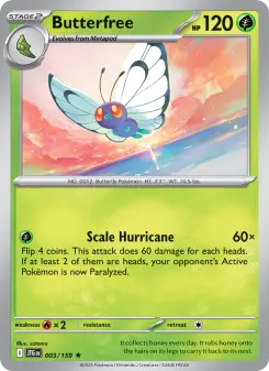 Butterfree card