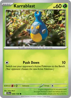 Karrablast card