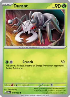 Durant card