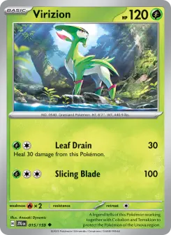Virizion card