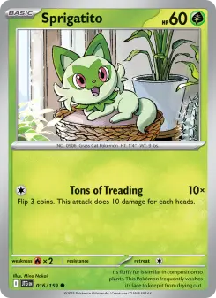 Sprigatito card