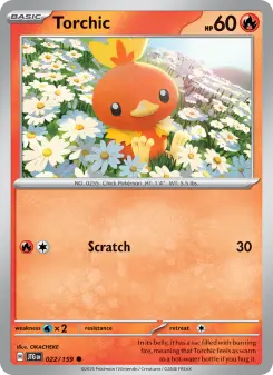 Torchic card