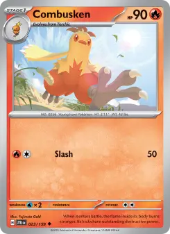 Combusken card