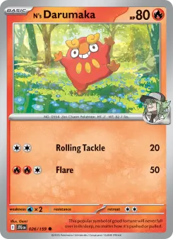 N's Darumaka card